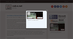 Desktop Screenshot of cub-e.net